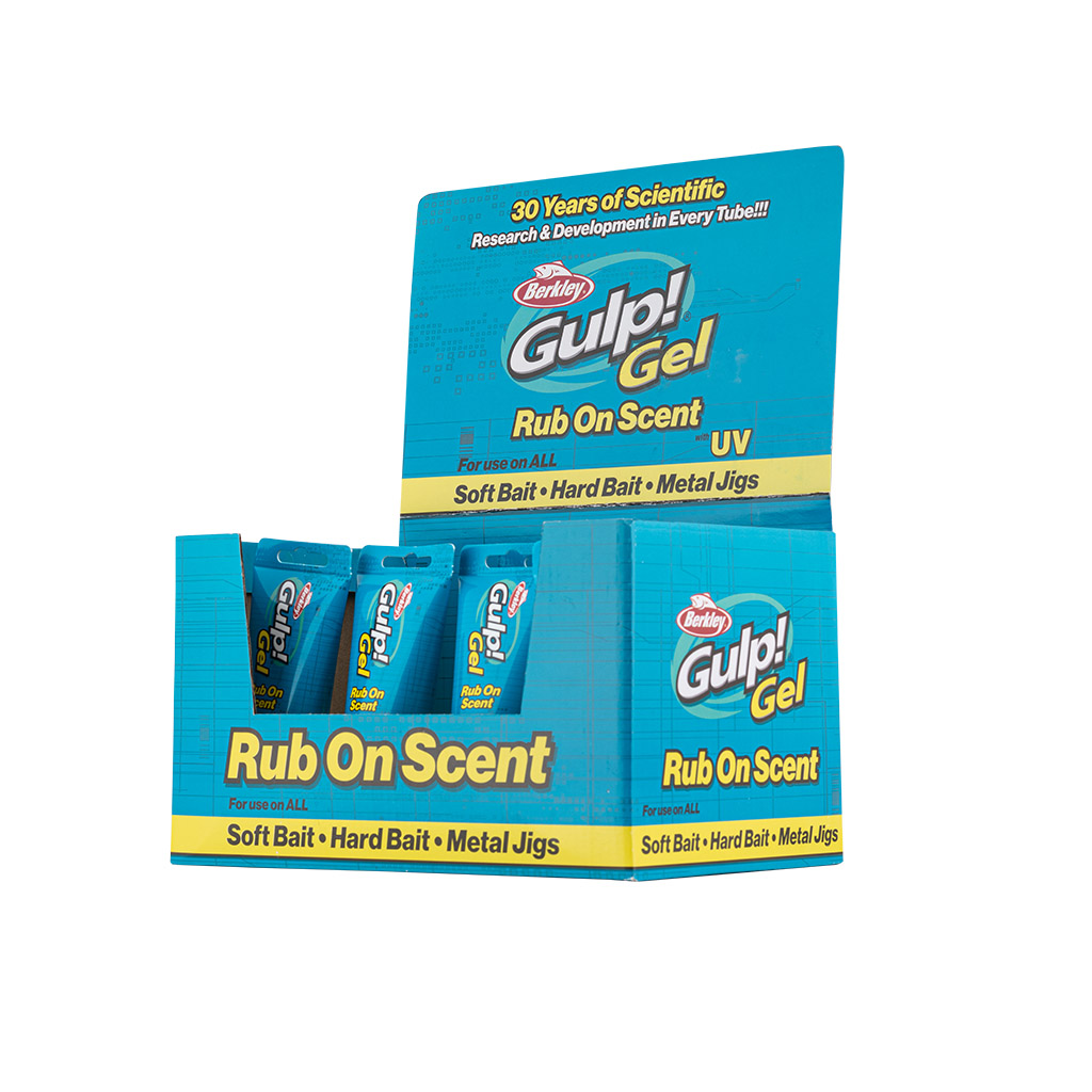 Berkley Fishing - GULP! GEL IN STORES NOW! 🤩 Legendary Gulp! scent is now  in a tube near you! Not only is it the ultimate bite-triggering taste for  fish, but it's packed
